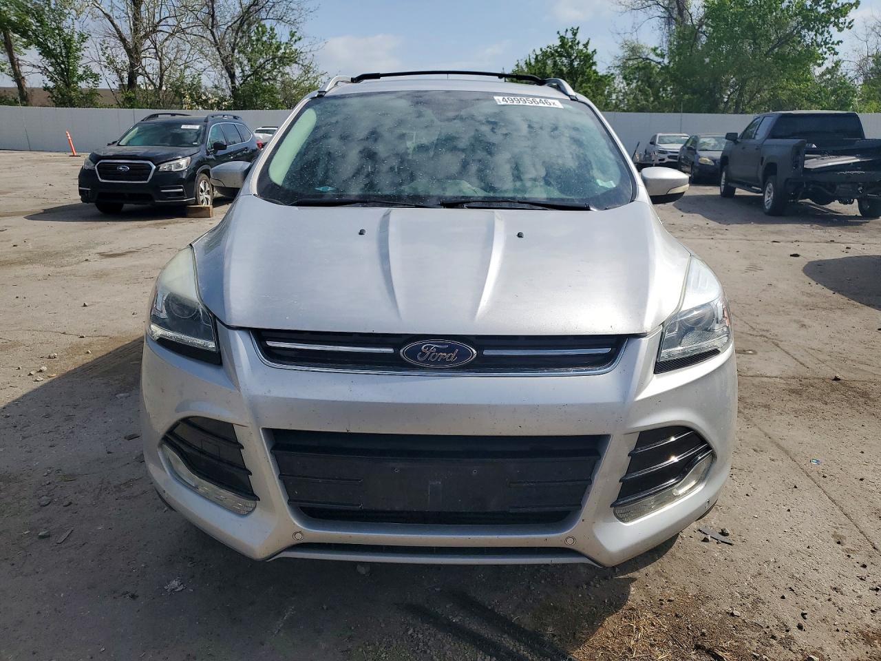2015 Ford Escape Titanium Silver vin: 1FMCU9J94FUC90436