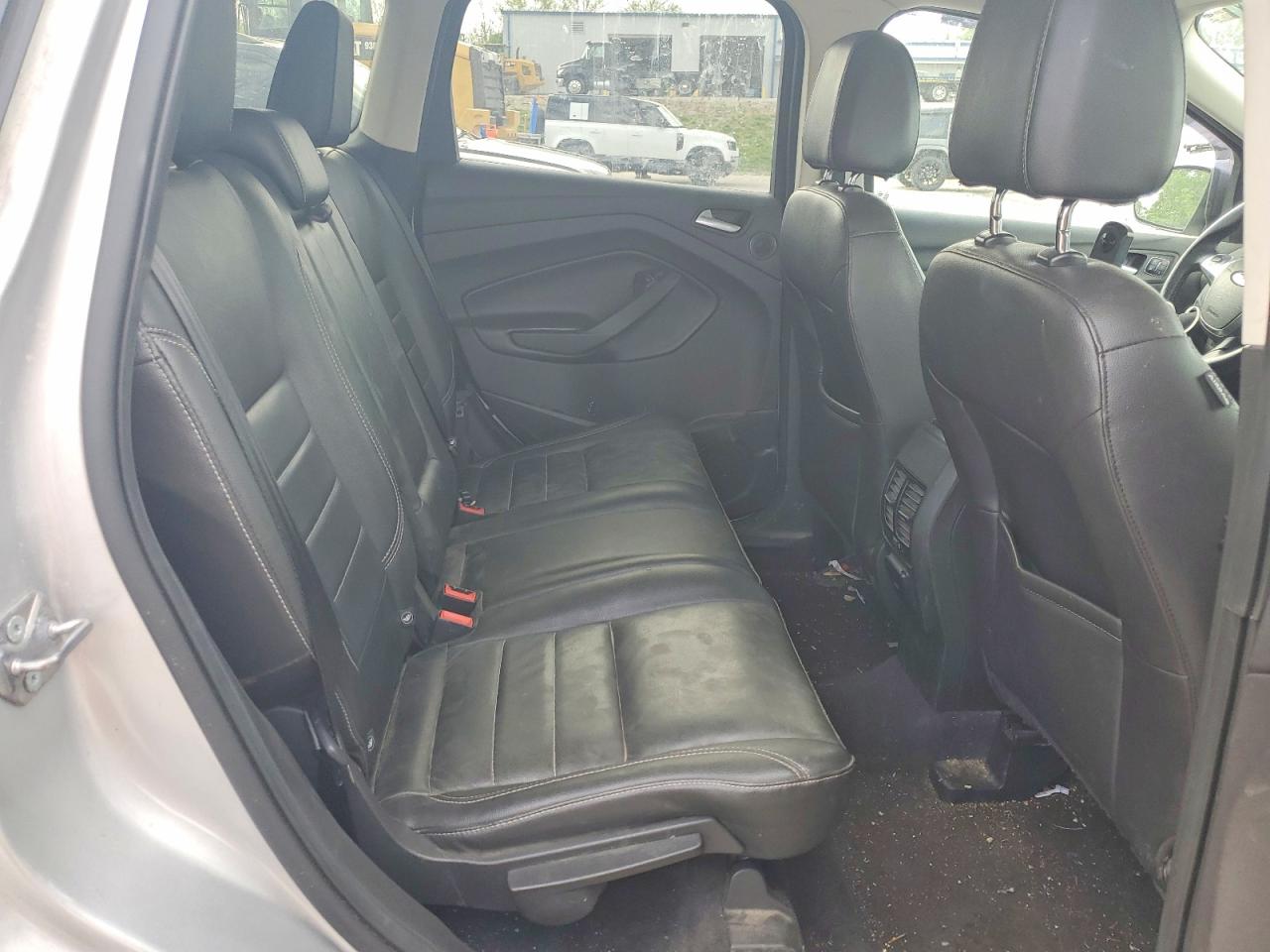 2015 Ford Escape Titanium Silver vin: 1FMCU9J94FUC90436