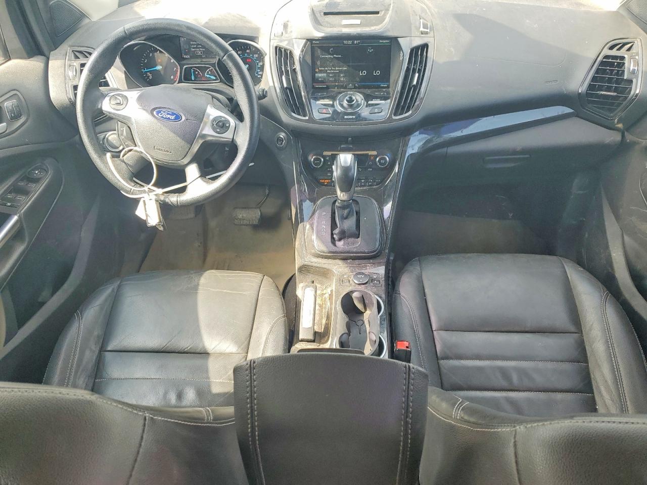 2015 Ford Escape Titanium Silver vin: 1FMCU9J94FUC90436