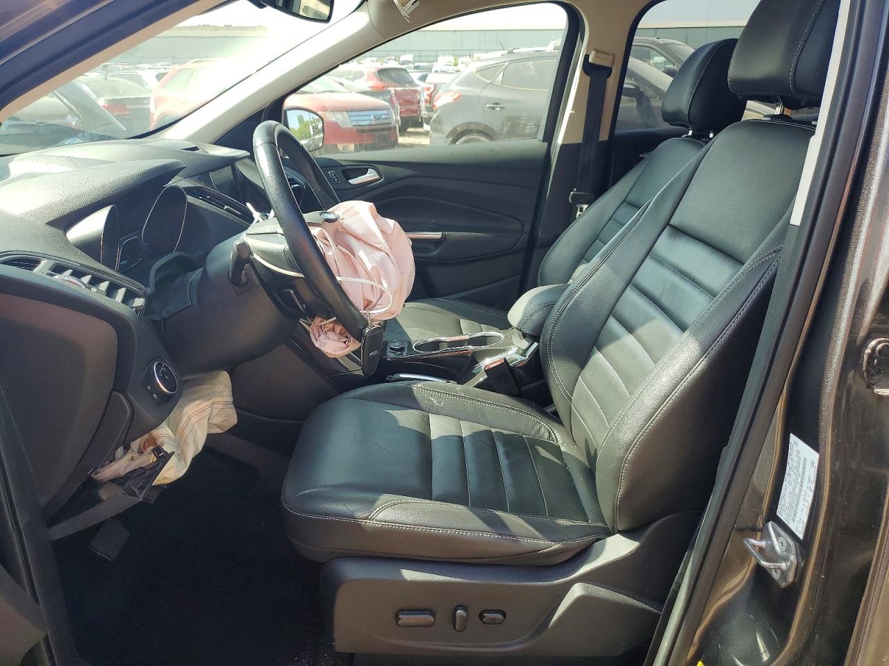 2016 Ford Escape Titanium Gray vin: 1FMCU9J94GUA94238