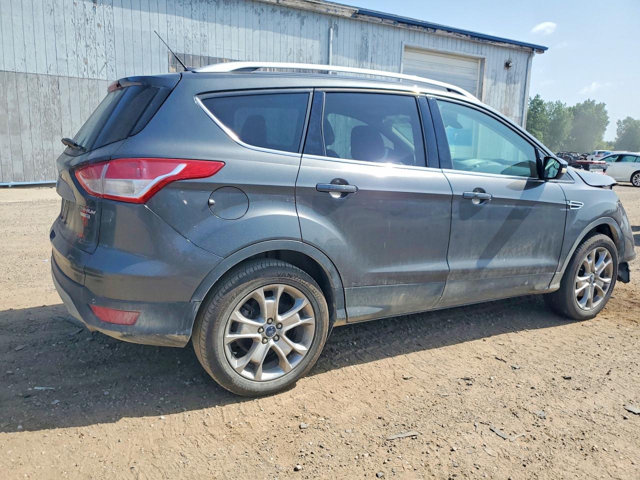 2016 Ford Escape Titanium Gray vin: 1FMCU9J94GUA94238