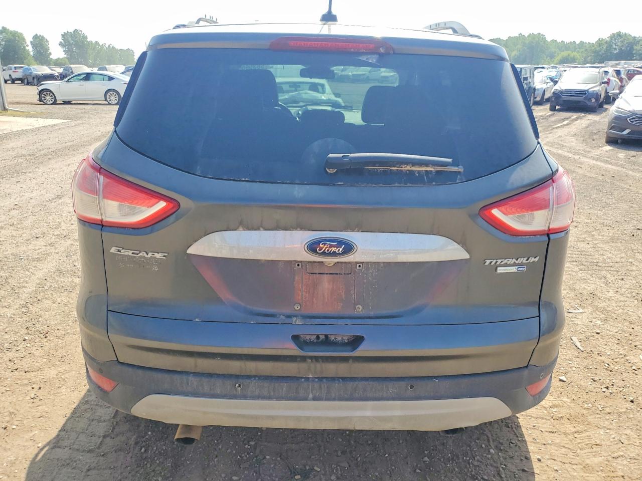 2016 Ford Escape Titanium Gray vin: 1FMCU9J94GUA94238