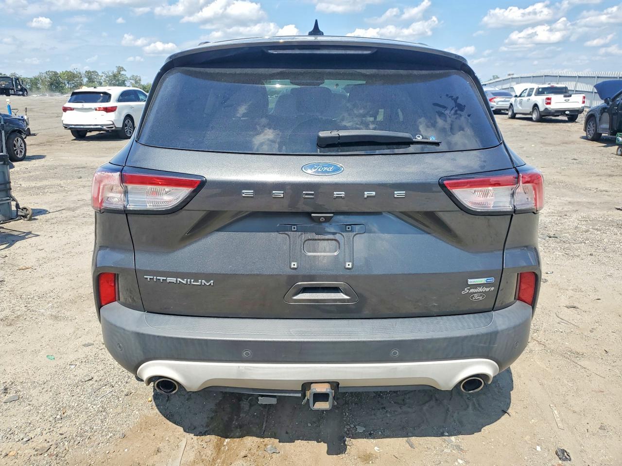 2020 Ford Escape Titanium Gray vin: 1FMCU9J94LUA04340