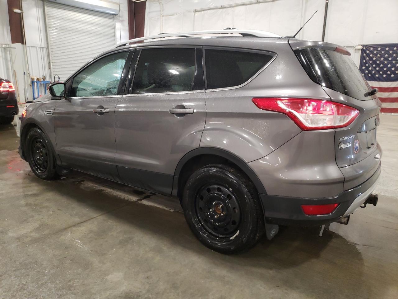 2013 Ford Escape Titanium Серый vin: 1FMCU9J95DUB96563