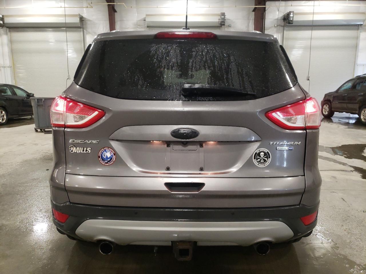 2013 Ford Escape Titanium Серый vin: 1FMCU9J95DUB96563