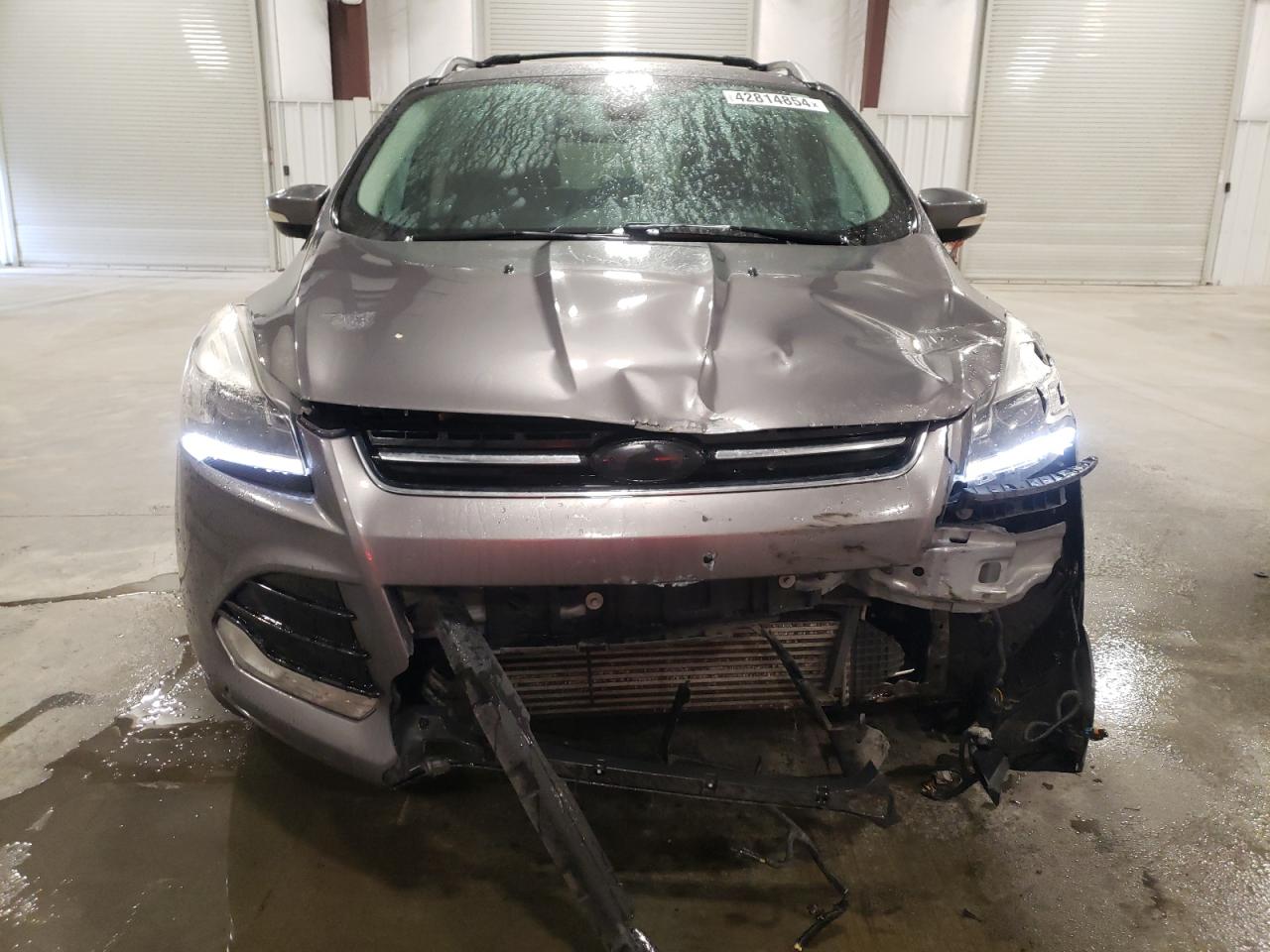 2013 Ford Escape Titanium Серый vin: 1FMCU9J95DUB96563