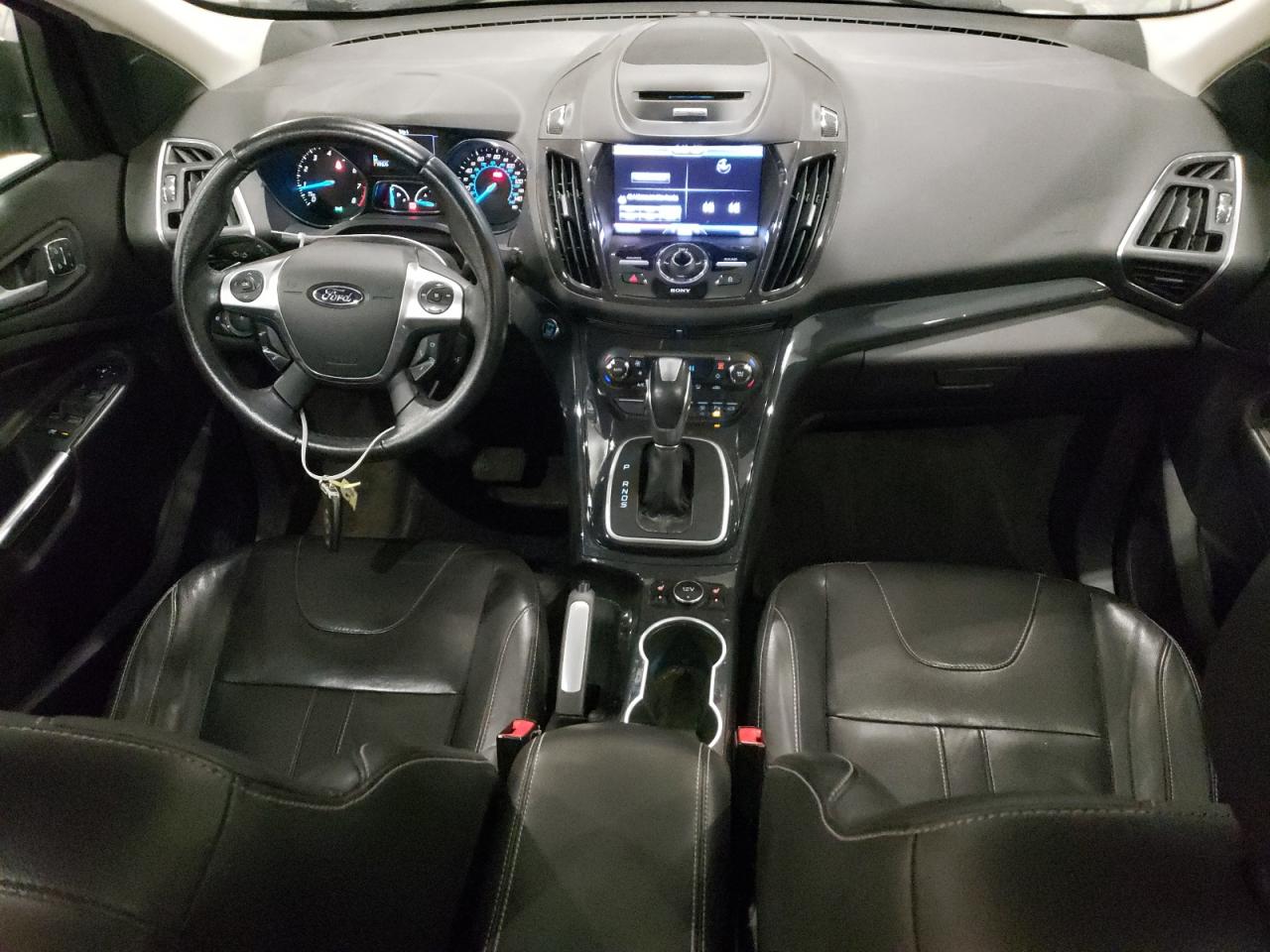2013 Ford Escape Titanium Серый vin: 1FMCU9J95DUB96563