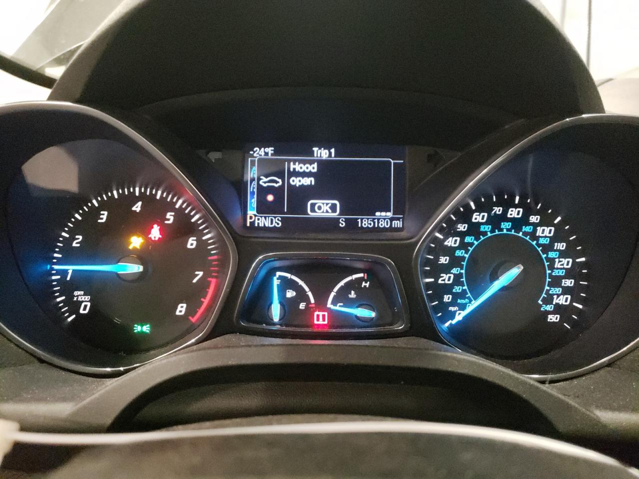 2013 Ford Escape Titanium Серый vin: 1FMCU9J95DUB96563