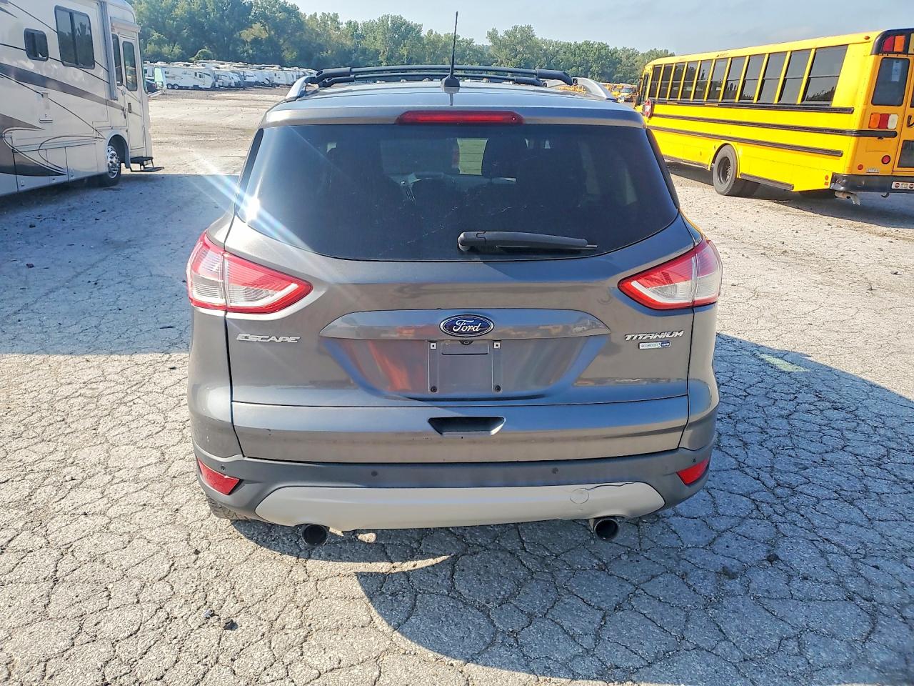2013 Ford Escape Titanium Gray vin: 1FMCU9J95DUC11224