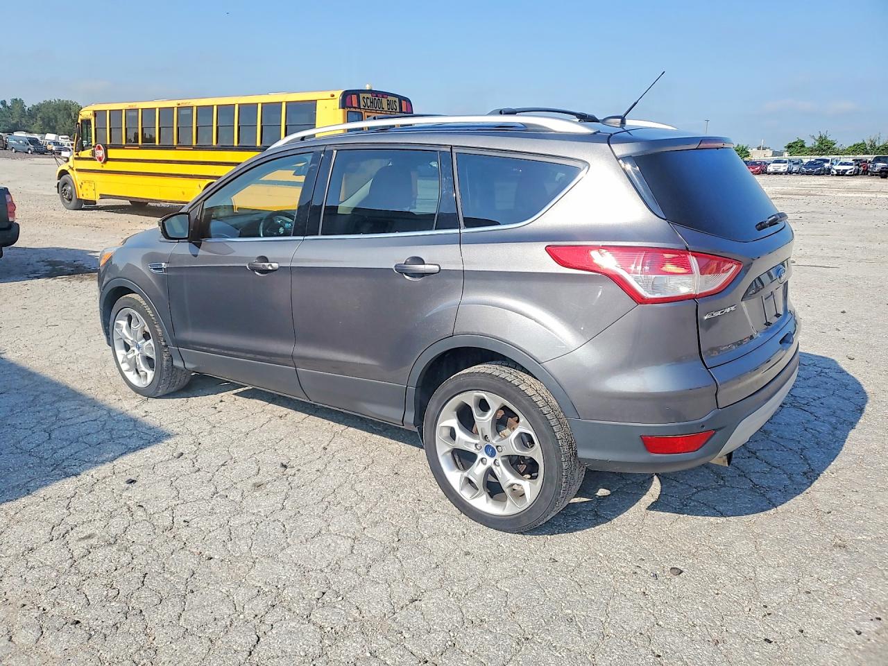2013 Ford Escape Titanium Gray vin: 1FMCU9J95DUC11224