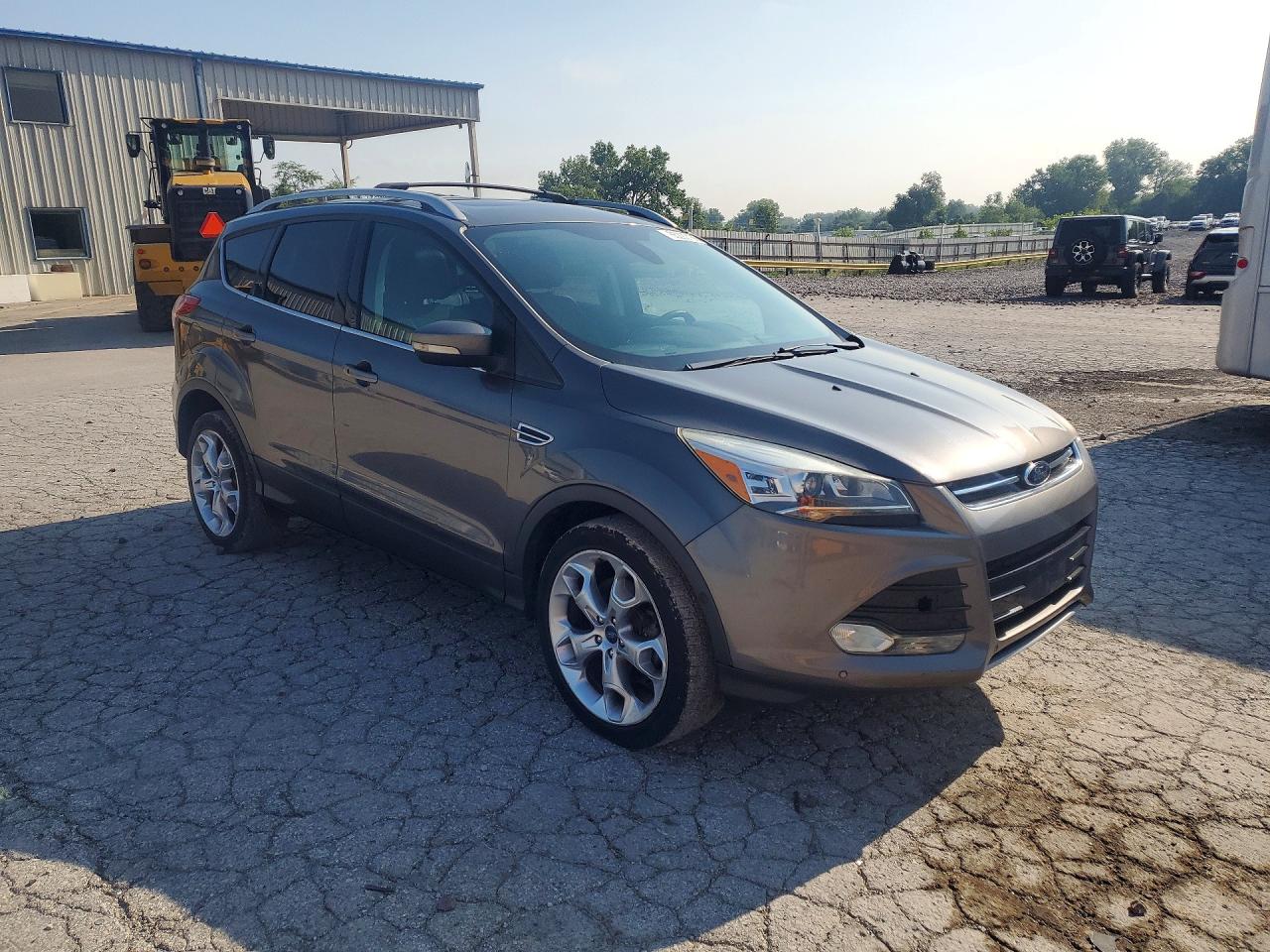 2013 Ford Escape Titanium Gray vin: 1FMCU9J95DUC11224