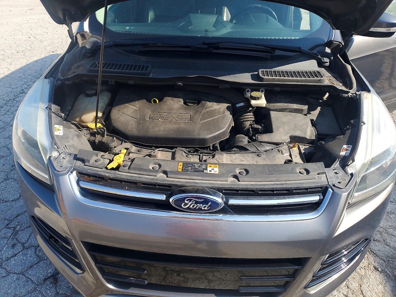 2013 Ford Escape Titanium Gray vin: 1FMCU9J95DUC11224