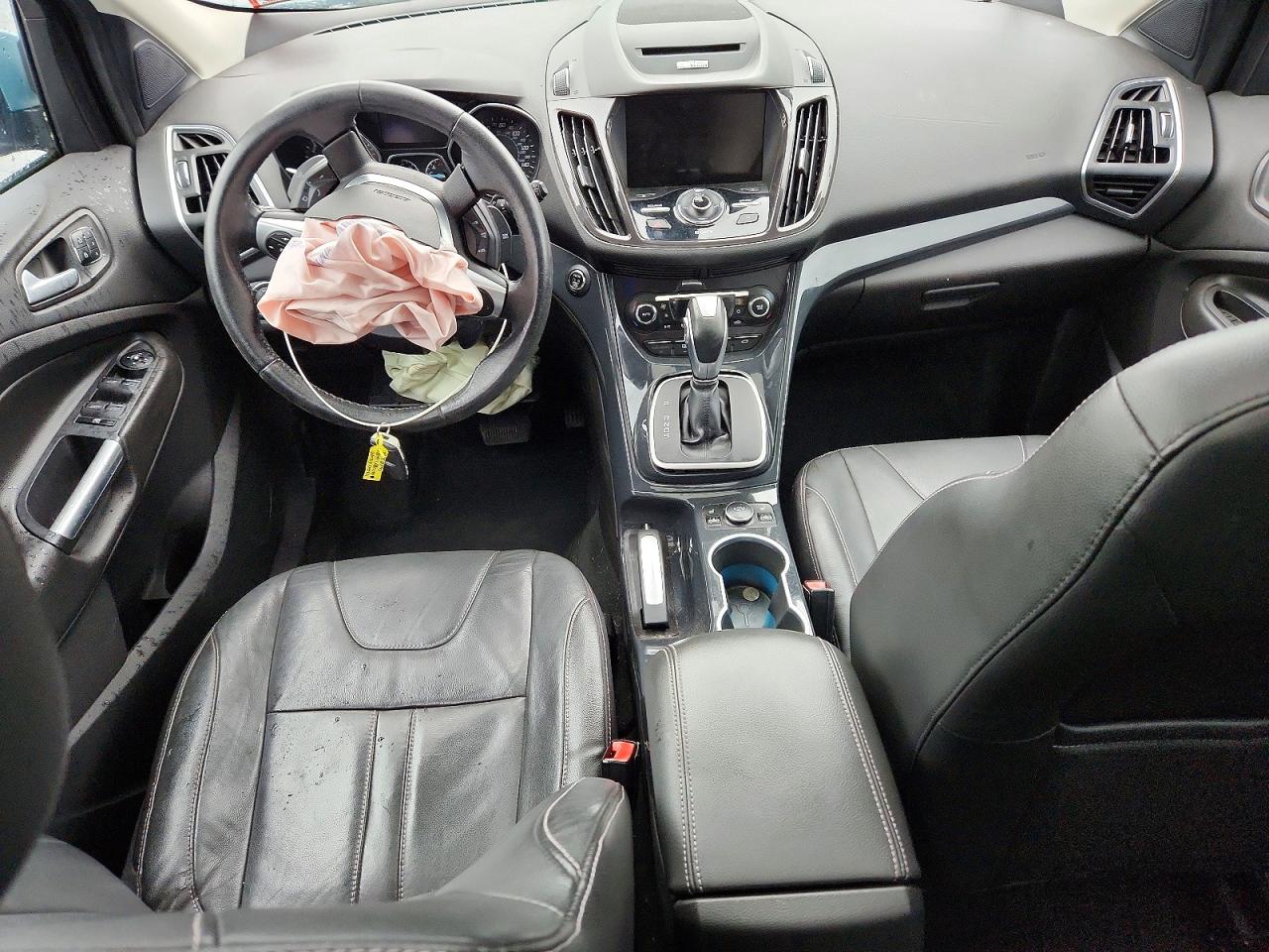 2013 Ford Escape Titanium Turquoise vin: 1FMCU9J95DUC32266