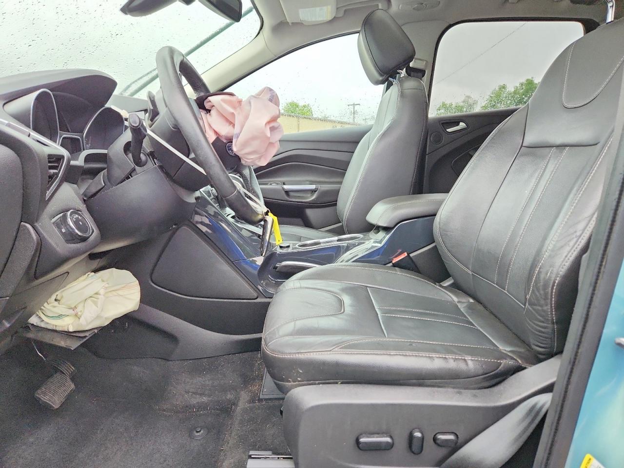 2013 Ford Escape Titanium Turquoise vin: 1FMCU9J95DUC32266