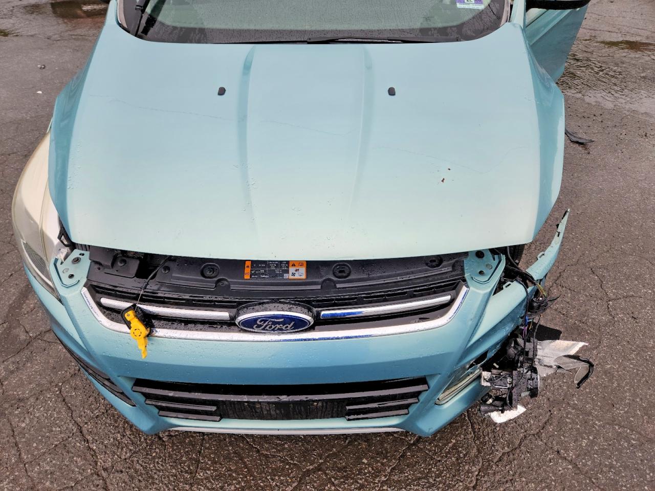 2013 Ford Escape Titanium Turquoise vin: 1FMCU9J95DUC32266