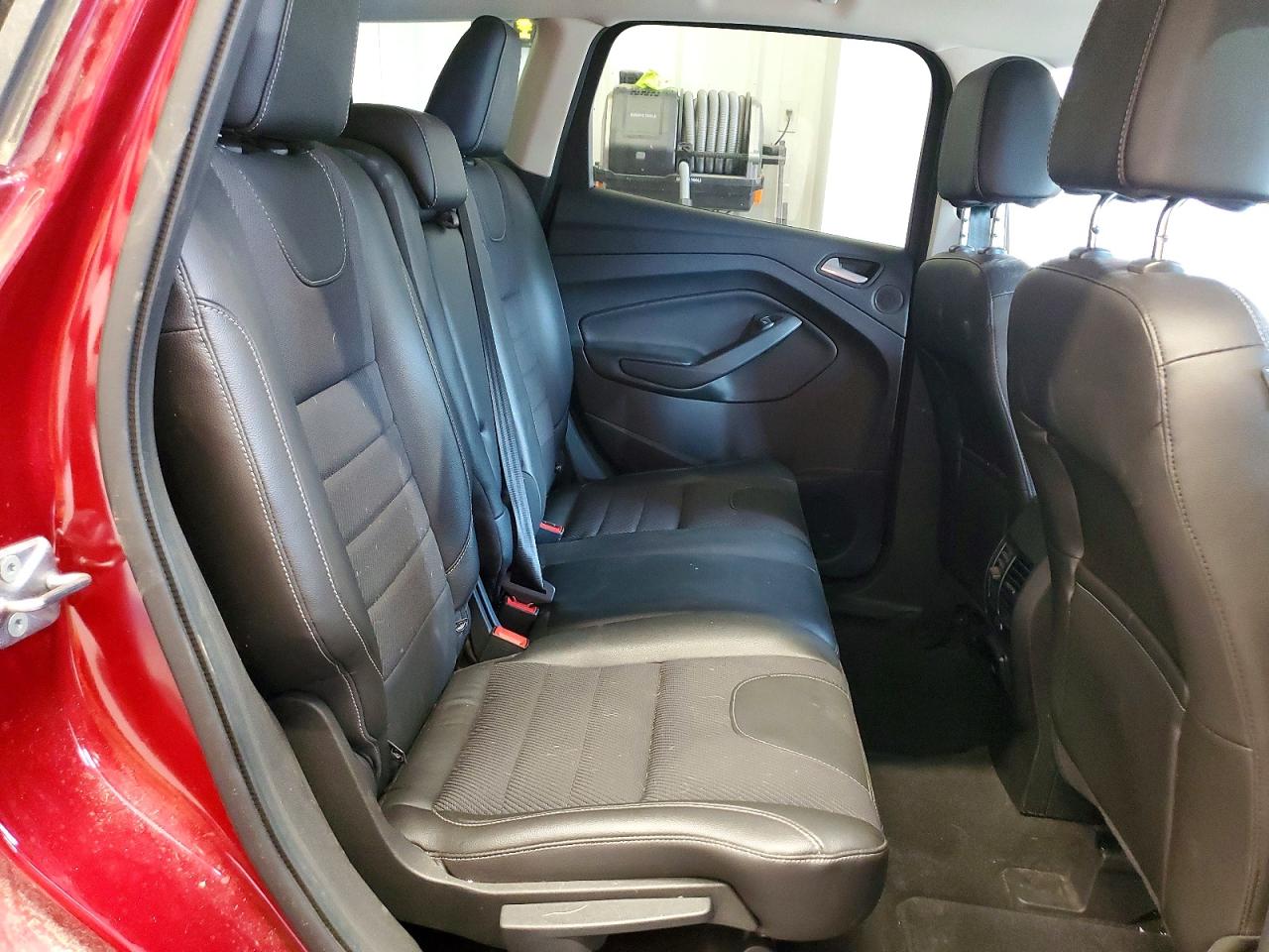 2013 Ford Escape Titanium Maroon vin: 1FMCU9J95DUC75358