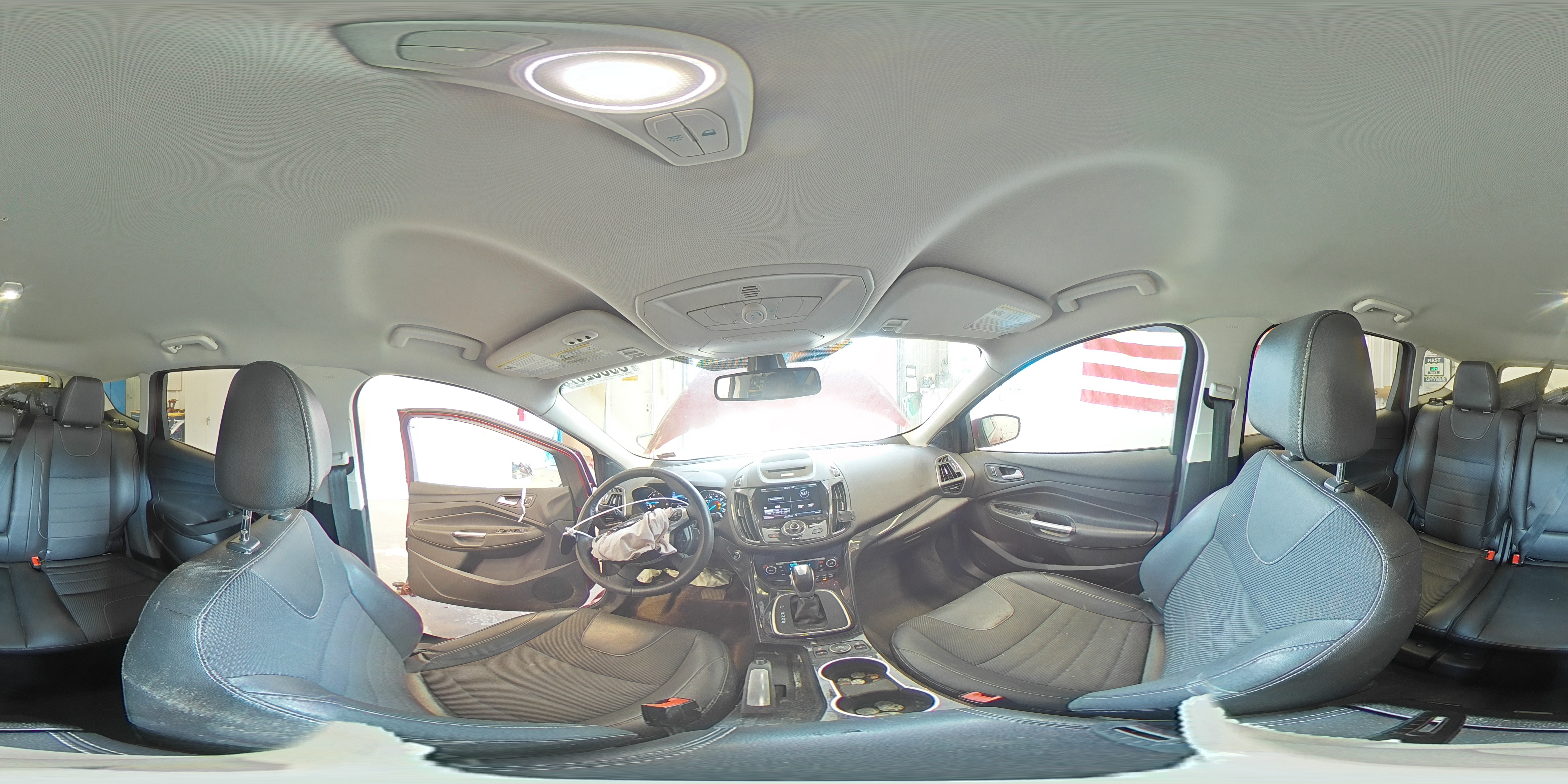 2013 Ford Escape Titanium Maroon vin: 1FMCU9J95DUC75358