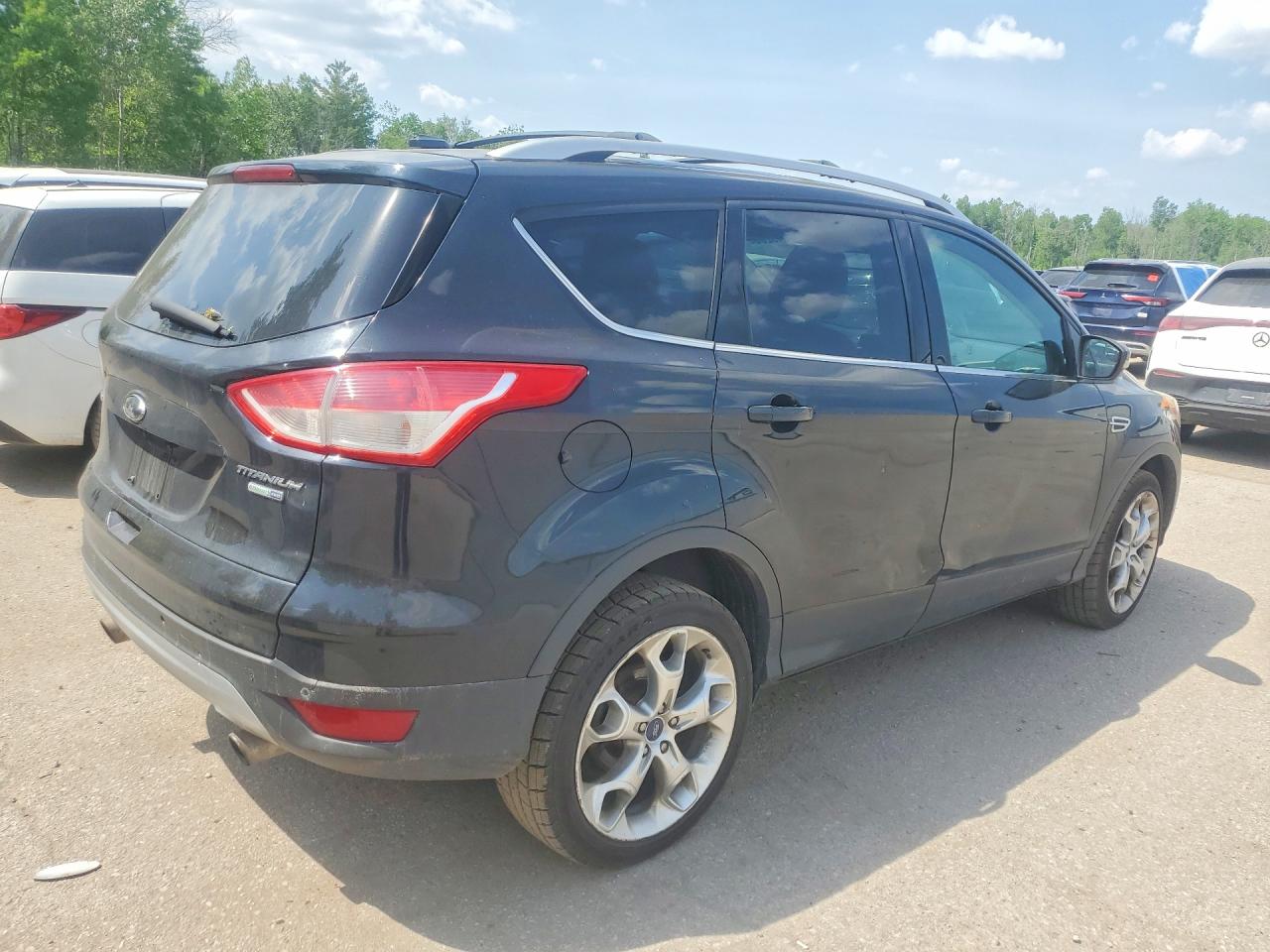 2013 Ford Escape Titanium Black vin: 1FMCU9J95DUD27376