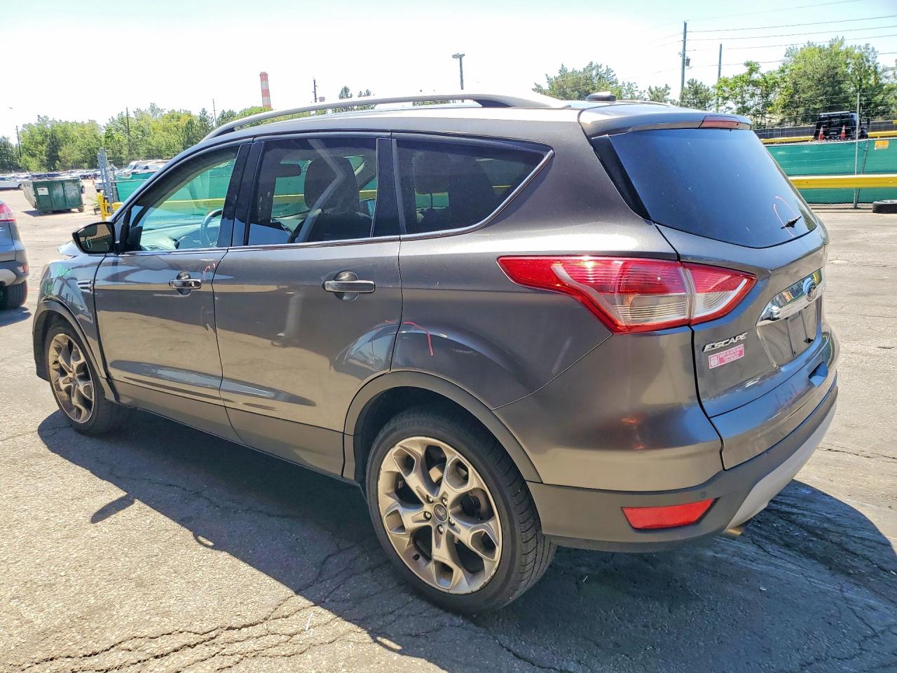 2014 Ford Escape Titanium Gray vin: 1FMCU9J95EUA02292