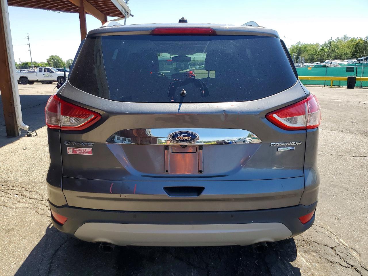 2014 Ford Escape Titanium Gray vin: 1FMCU9J95EUA02292