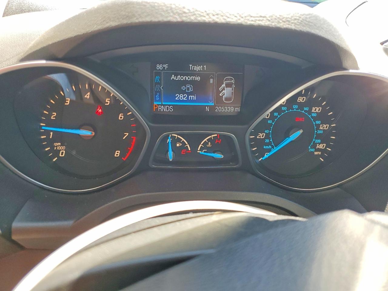2014 Ford Escape Titanium Gray vin: 1FMCU9J95EUA02292