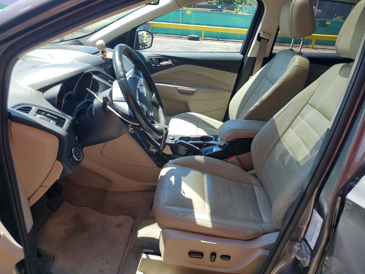 2014 Ford Escape Titanium Gray vin: 1FMCU9J95EUA02292