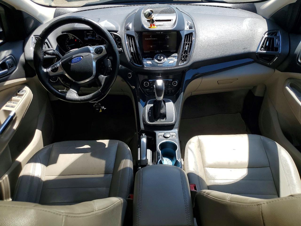2014 Ford Escape Titanium Gray vin: 1FMCU9J95EUA02292