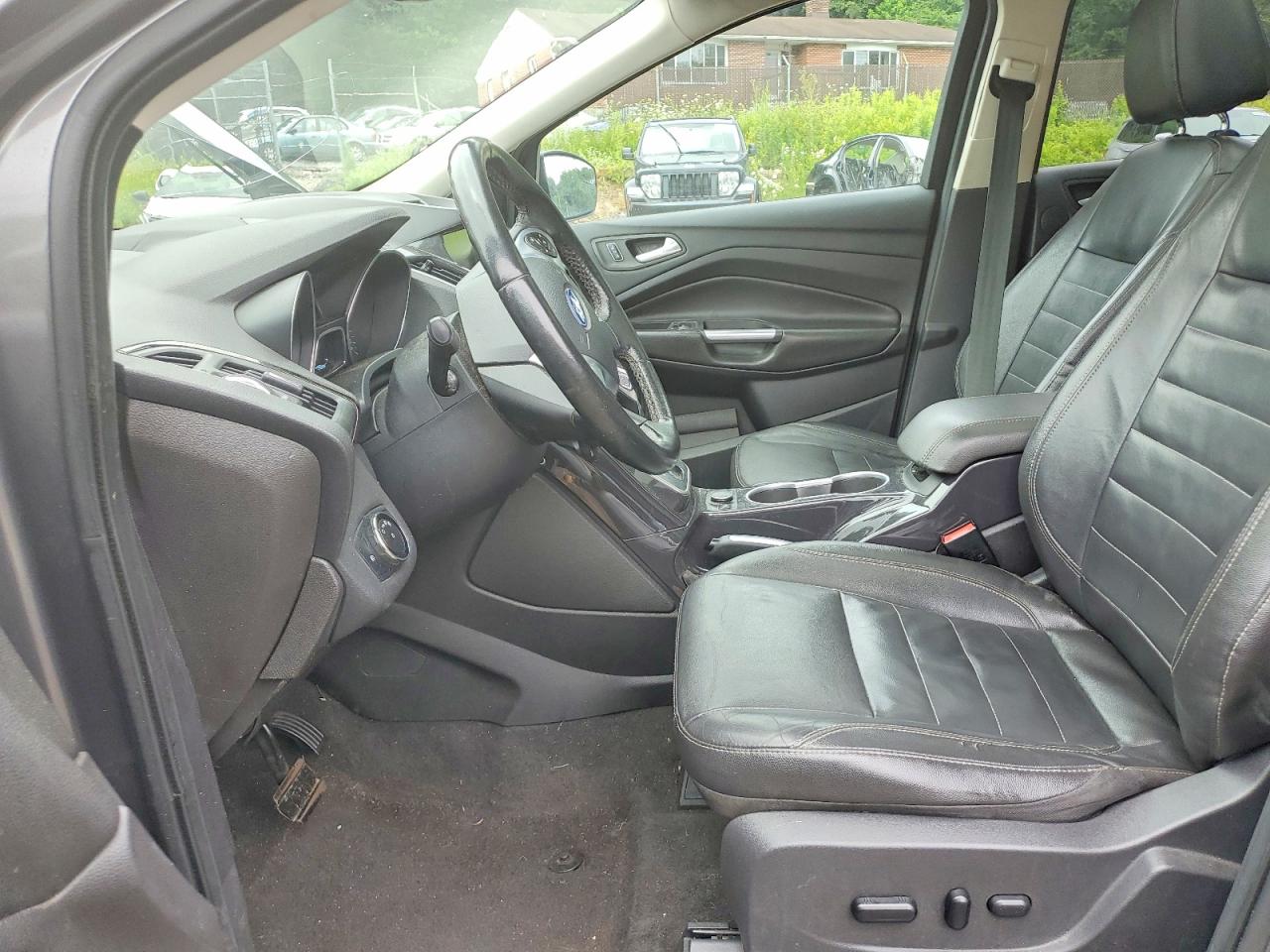 2014 Ford Escape Gray vin: 1FMCU9J95EUA67210