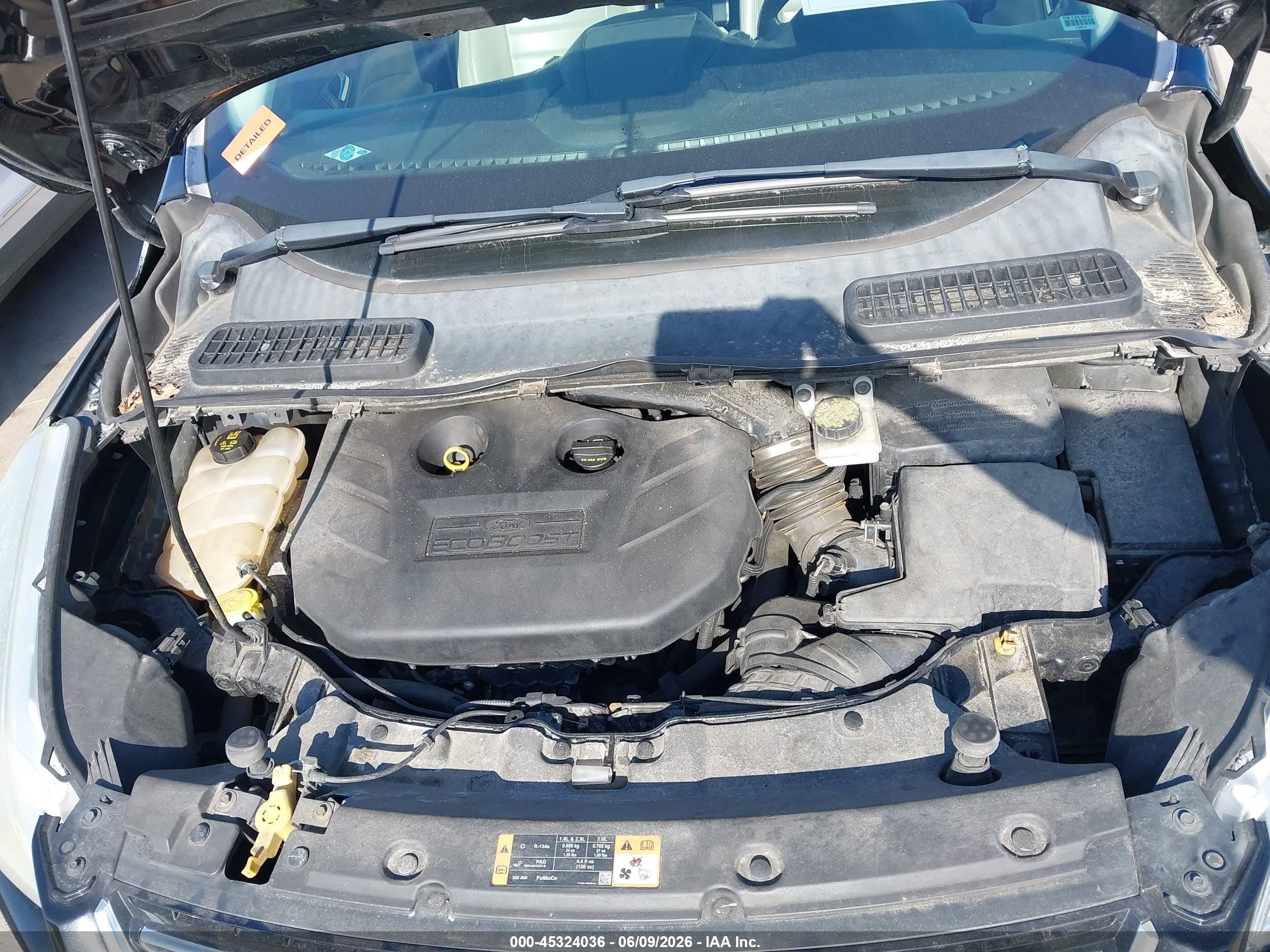 2014 Ford Escape Titanium Black vin: 1FMCU9J95EUA75341