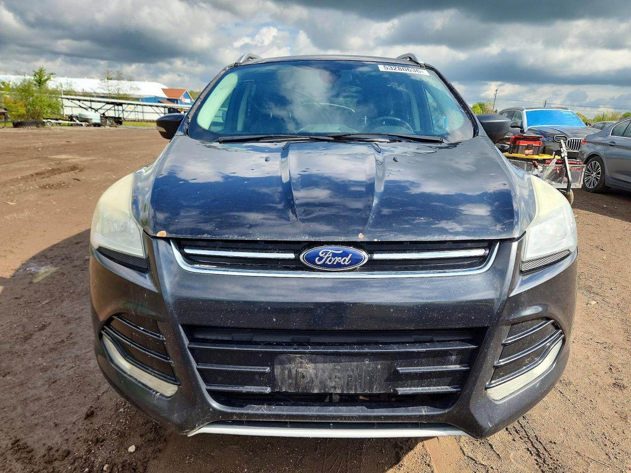 2014 Ford Escape Titanium Черный vin: 1FMCU9J95EUC20023