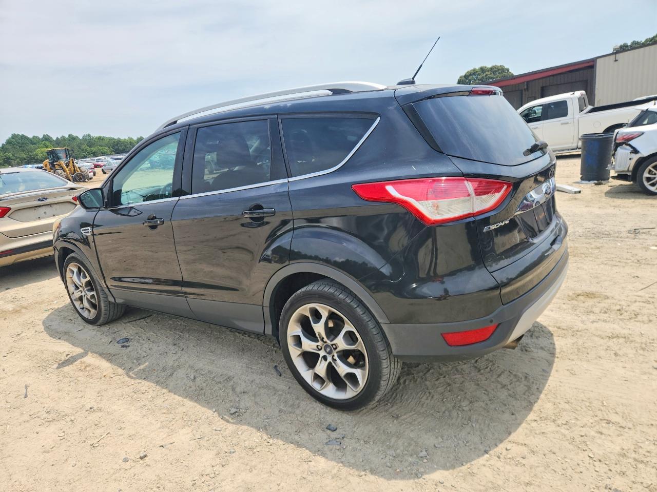 2014 Ford Escape Titanium Black vin: 1FMCU9J95EUC26906