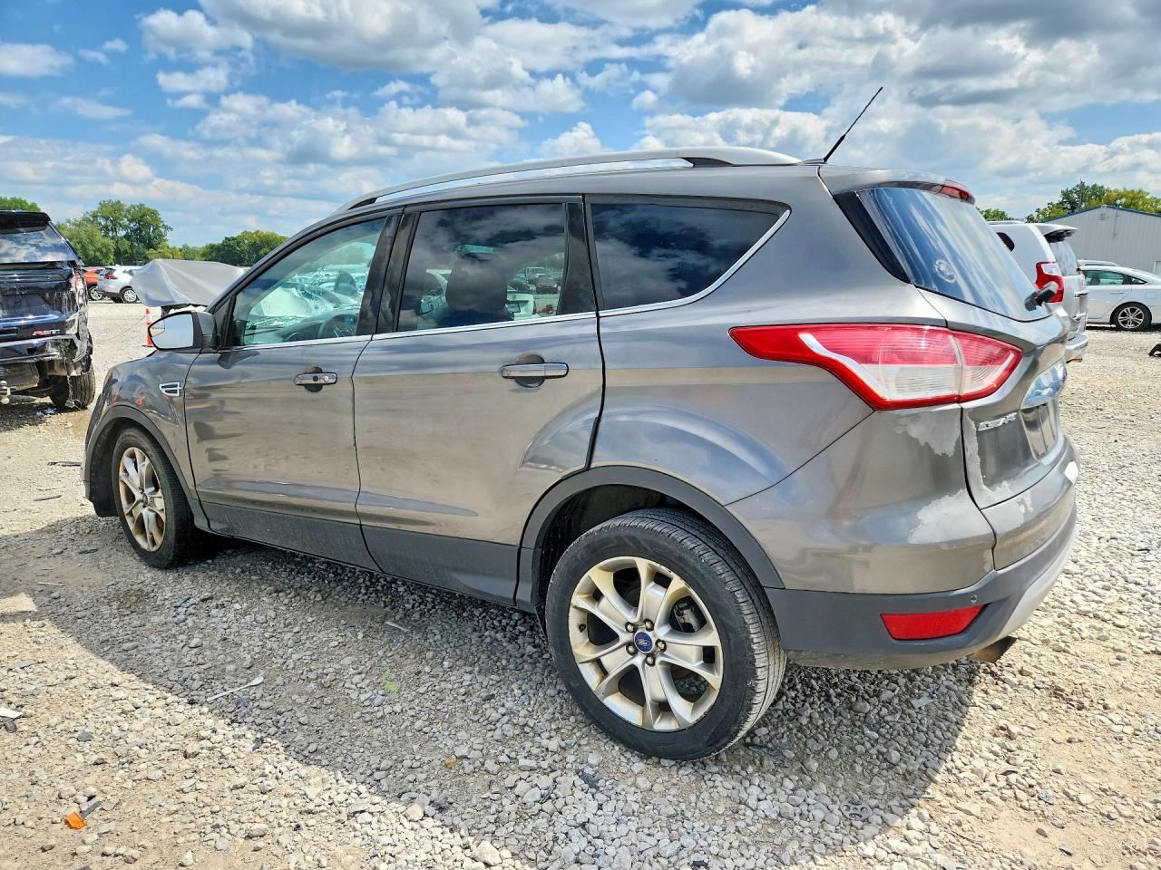 2014 Ford Escape Titanium Gray vin: 1FMCU9J95EUD53199