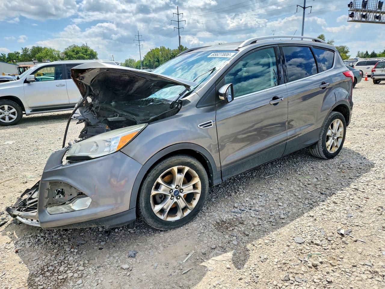 2014 Ford Escape Titanium Gray vin: 1FMCU9J95EUD53199