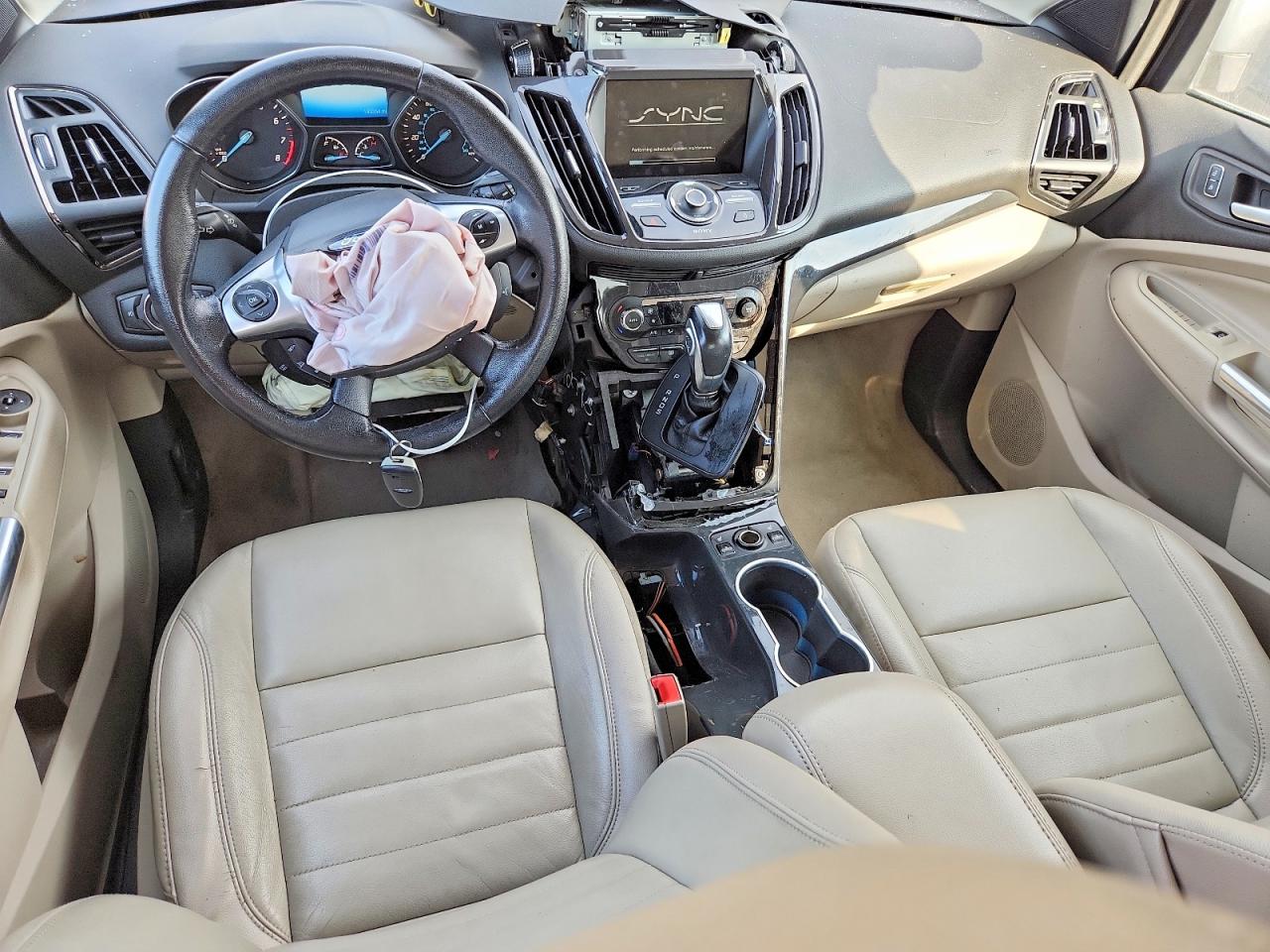 2014 Ford Escape Titanium Gray vin: 1FMCU9J95EUD53199