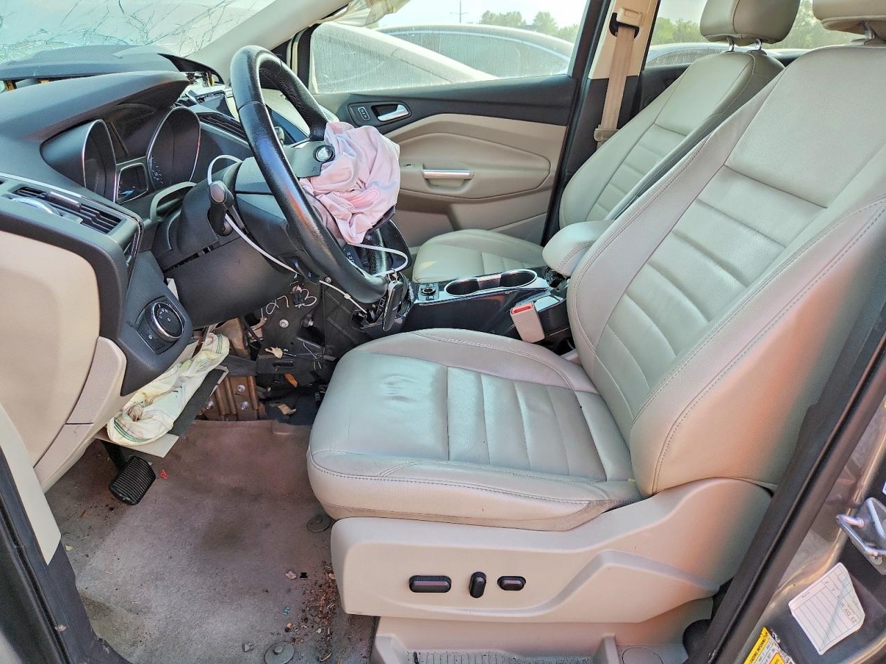 2014 Ford Escape Titanium Gray vin: 1FMCU9J95EUD53199