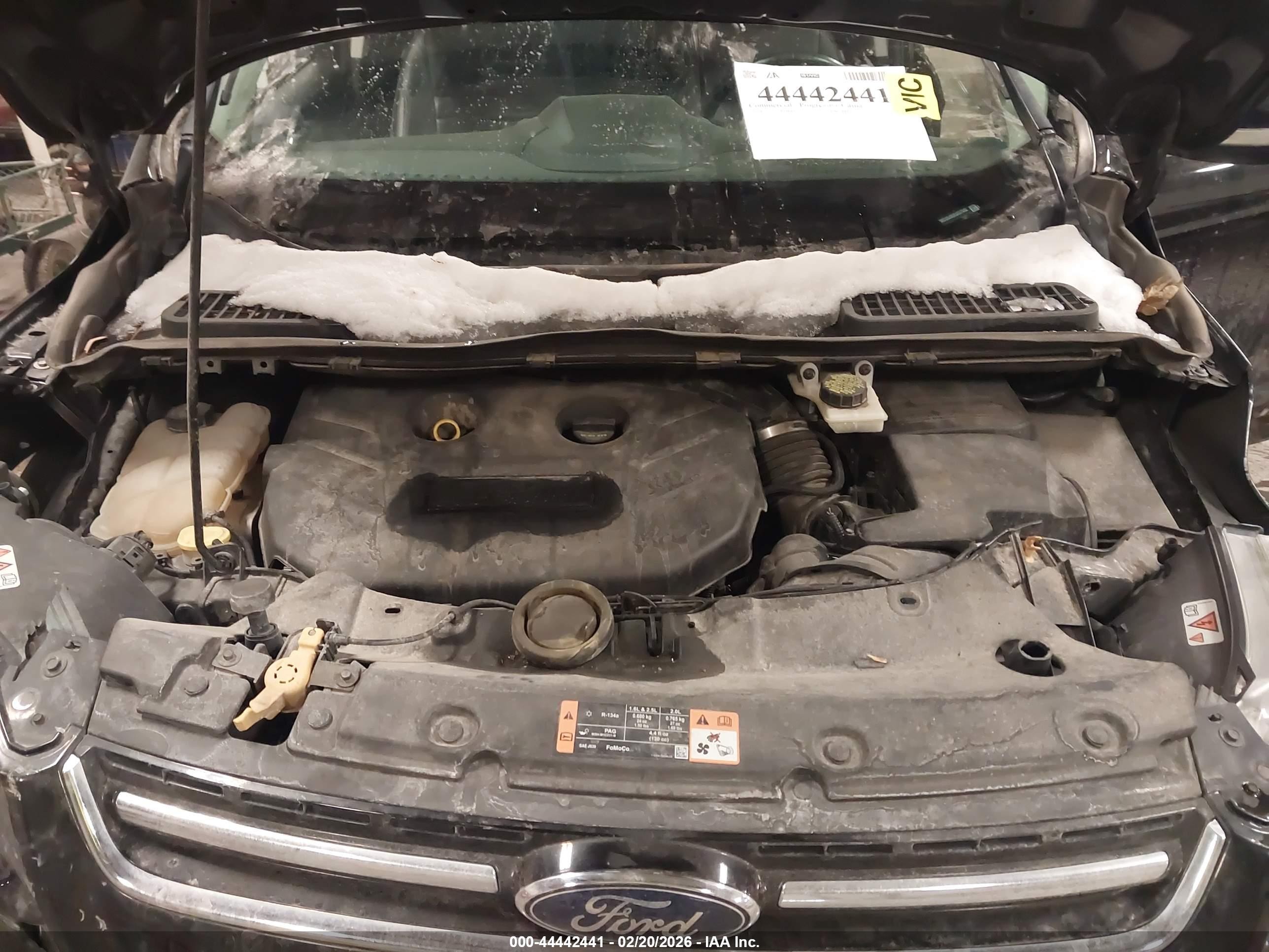 2014 Ford Escape Titanium Black vin: 1FMCU9J95EUE57692