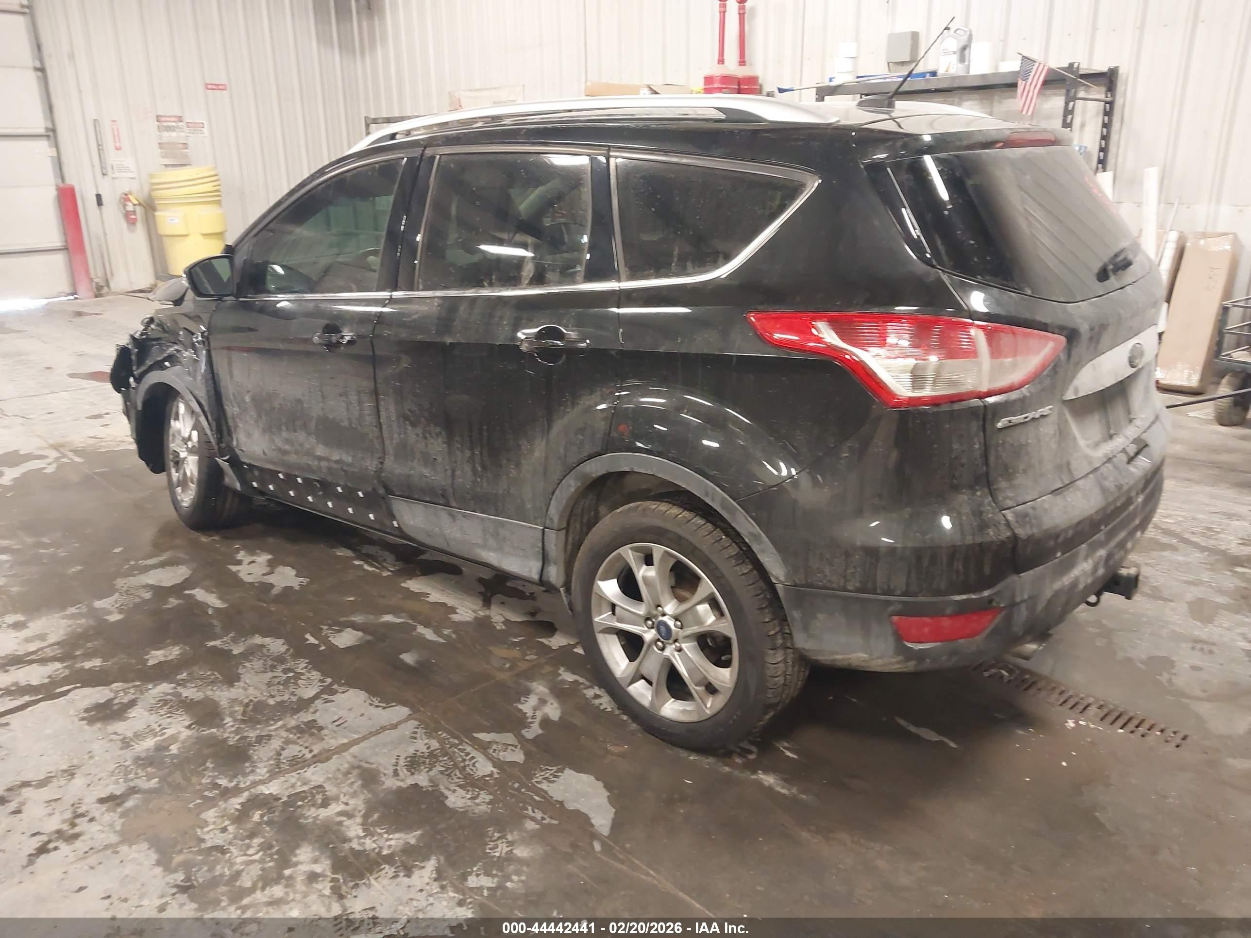 2014 Ford Escape Titanium Black vin: 1FMCU9J95EUE57692