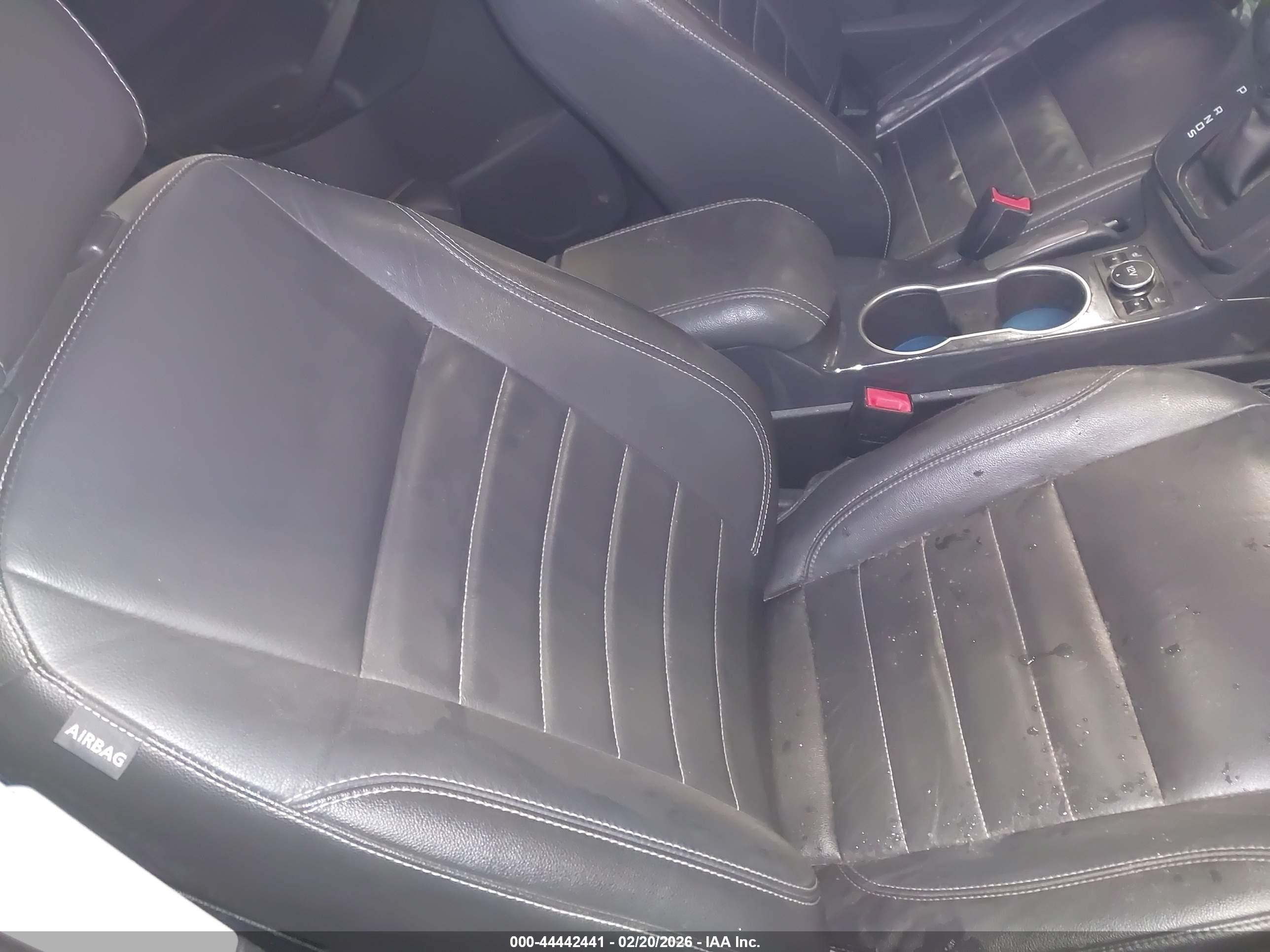 2014 Ford Escape Titanium Black vin: 1FMCU9J95EUE57692