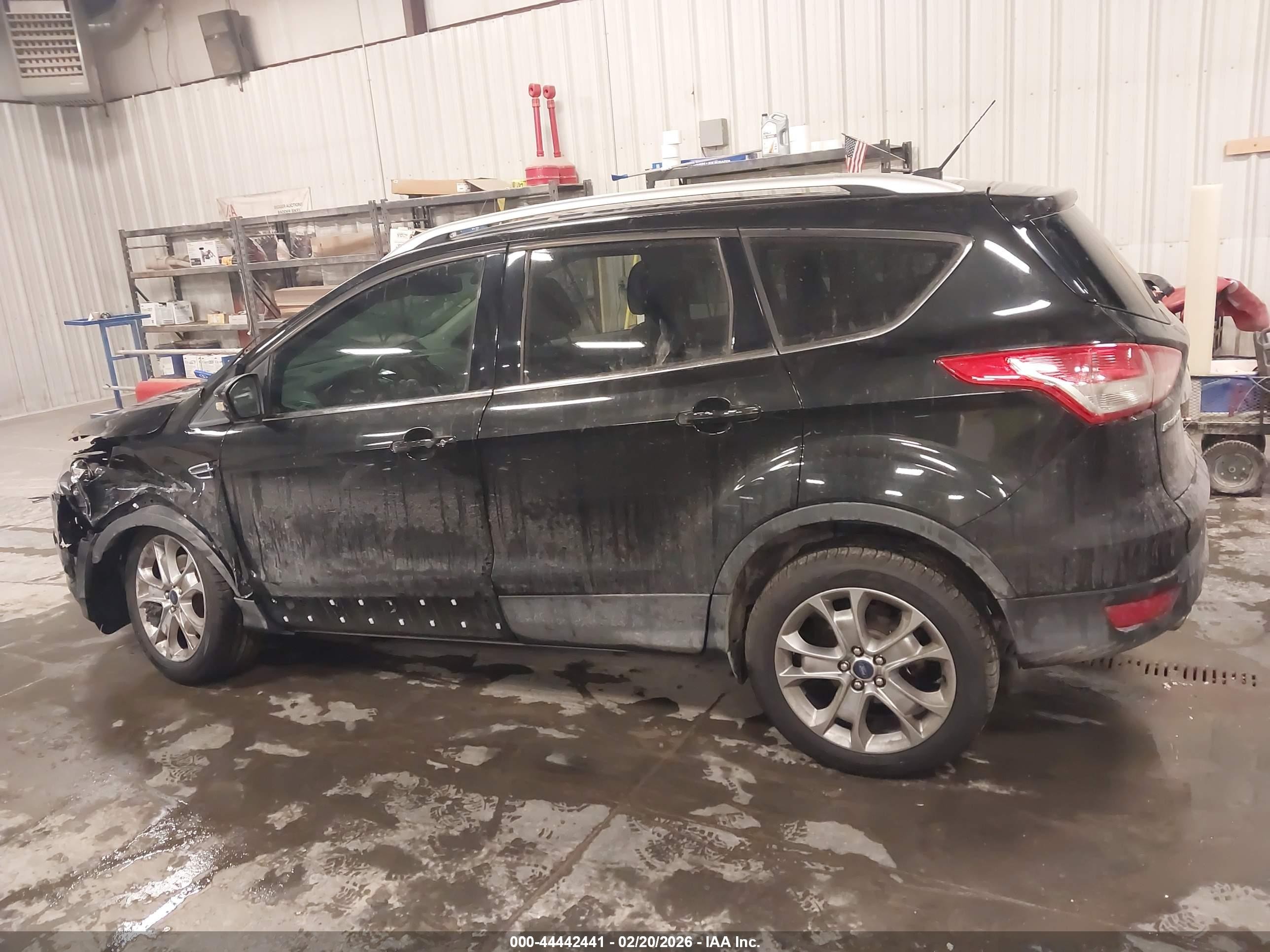 2014 Ford Escape Titanium Black vin: 1FMCU9J95EUE57692