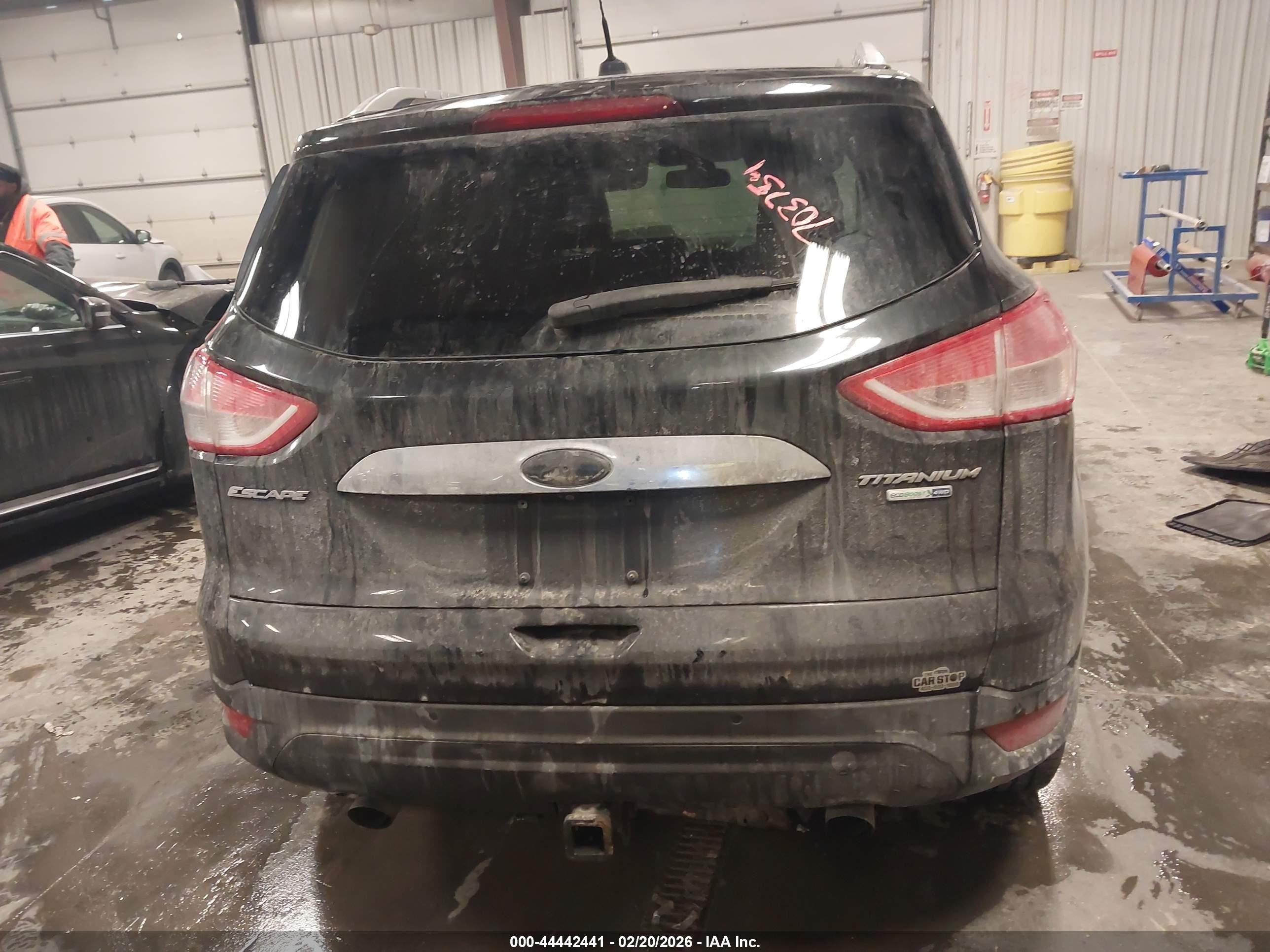 2014 Ford Escape Titanium Black vin: 1FMCU9J95EUE57692