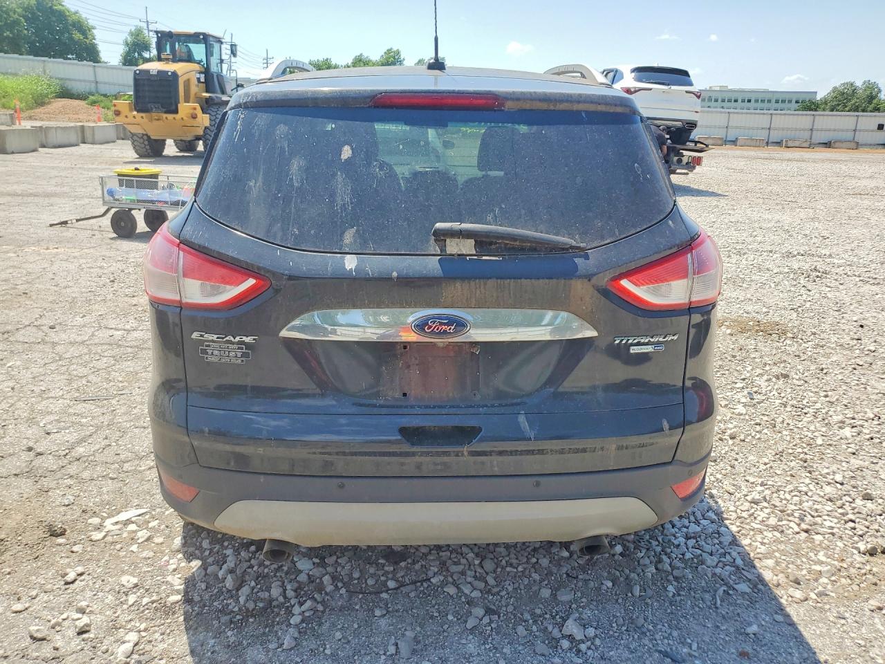 2015 Ford Escape Black vin: 1FMCU9J95FUA54314