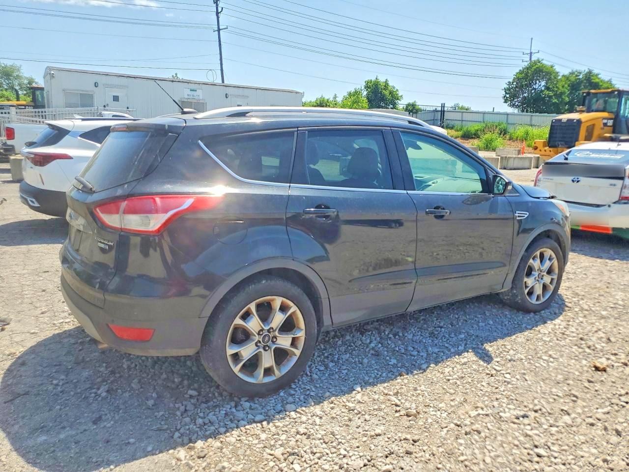 2015 Ford Escape Black vin: 1FMCU9J95FUA54314