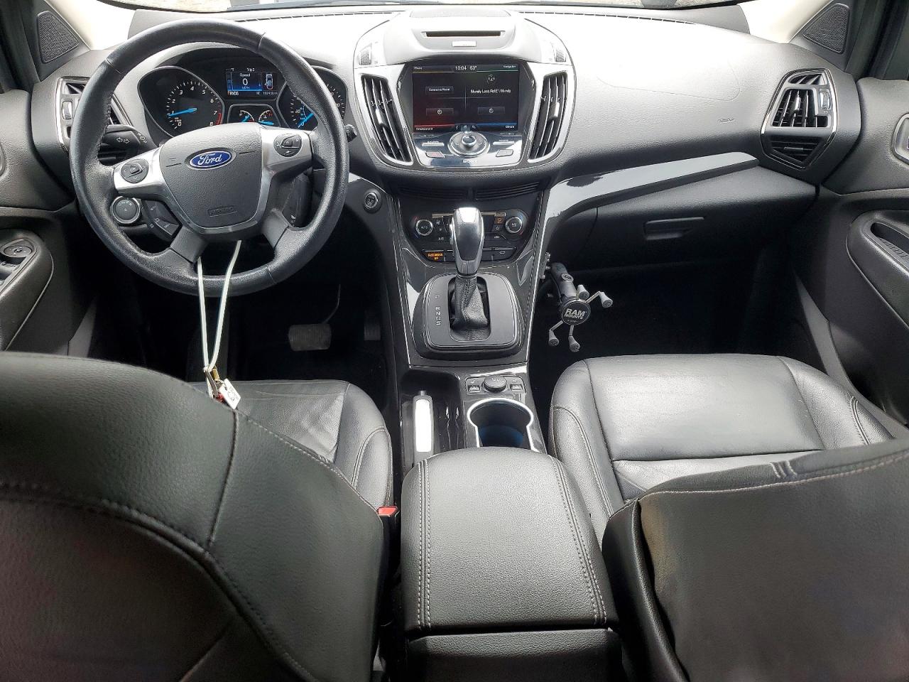 2015 Ford Escape Titanium Red vin: 1FMCU9J95FUA71906