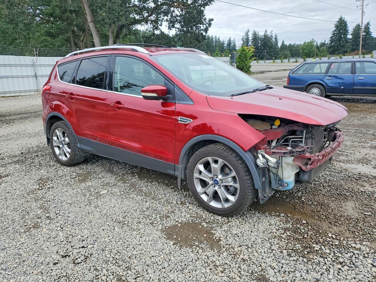 2015 Ford Escape Titanium Red vin: 1FMCU9J95FUA71906