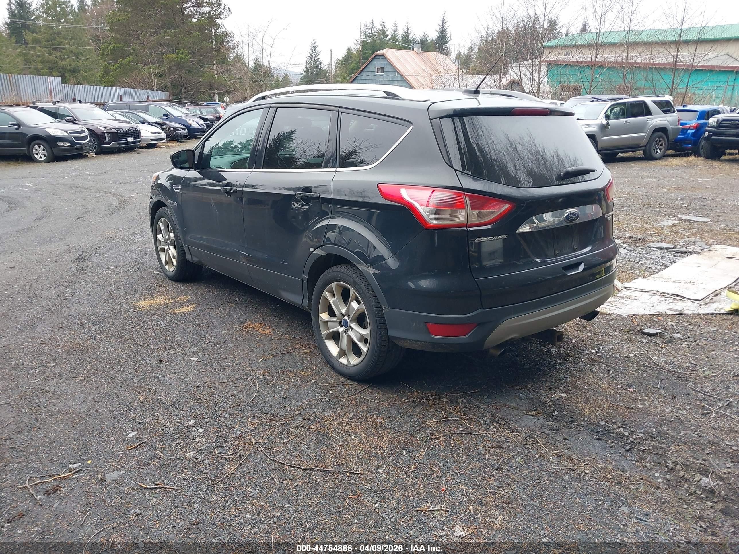 2015 Ford Escape Titanium Black vin: 1FMCU9J95FUA83165