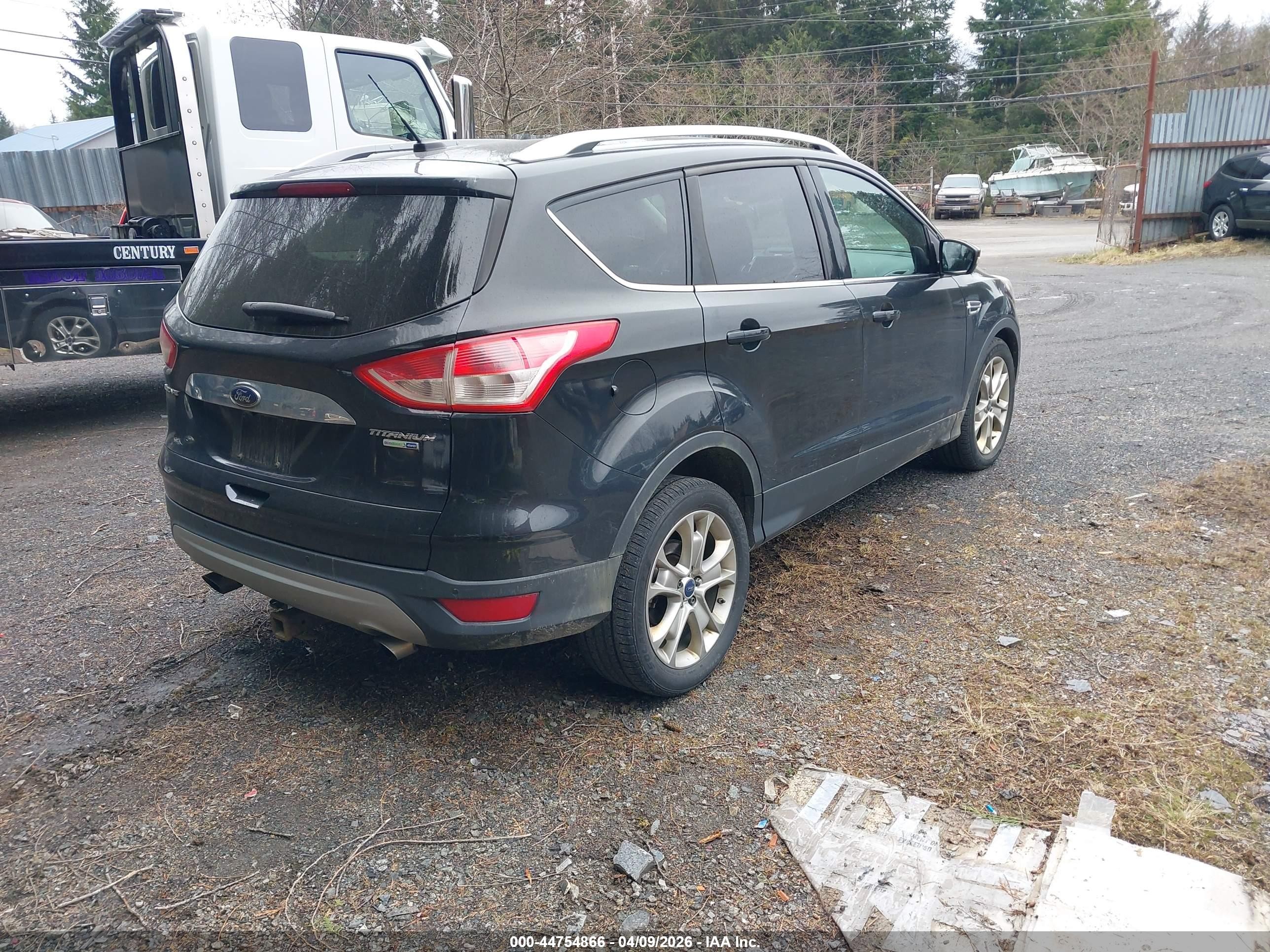 2015 Ford Escape Titanium Black vin: 1FMCU9J95FUA83165