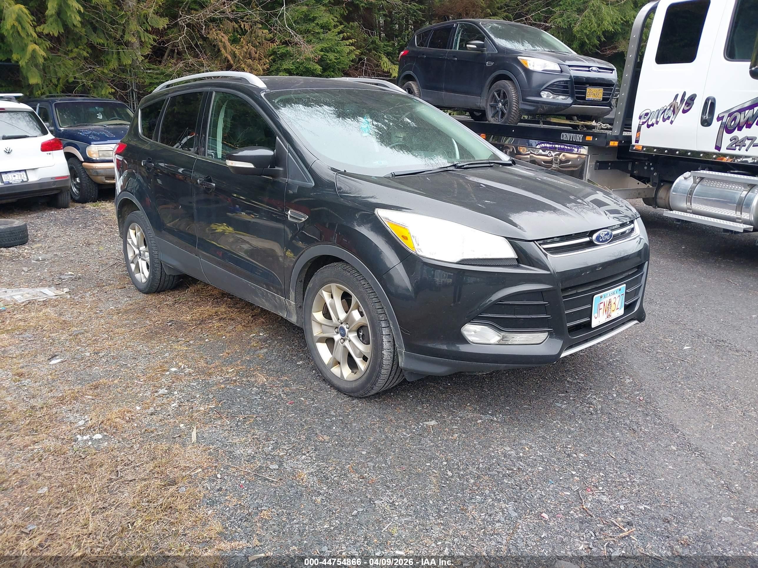 2015 Ford Escape Titanium Black vin: 1FMCU9J95FUA83165