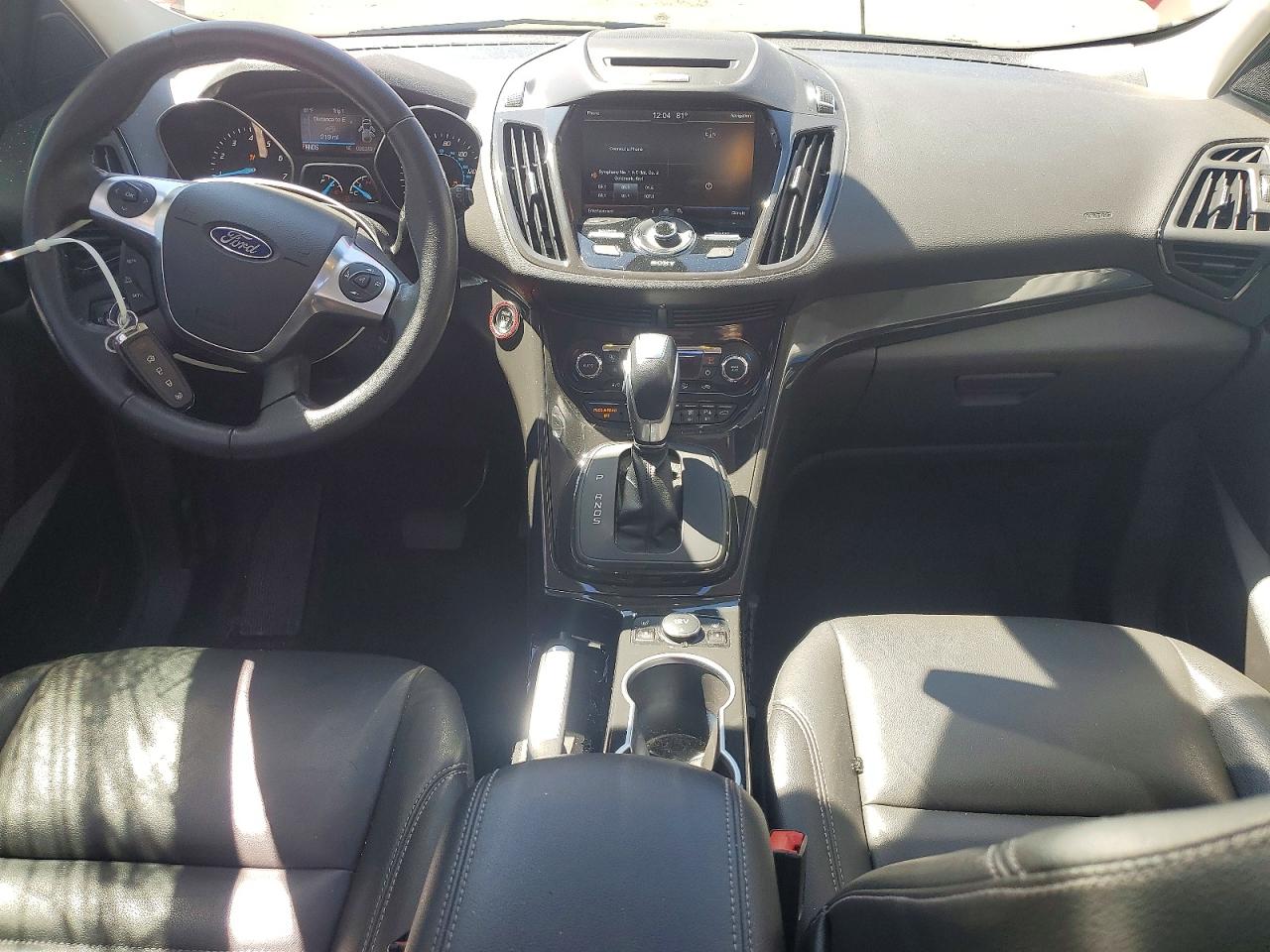 2015 Ford Escape Titanium Red vin: 1FMCU9J95FUA92755