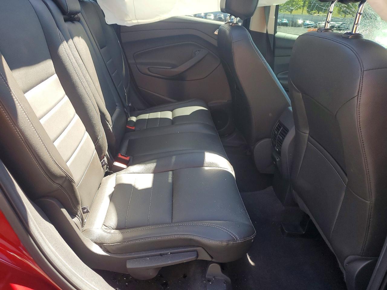 2015 Ford Escape Titanium Red vin: 1FMCU9J95FUA92755
