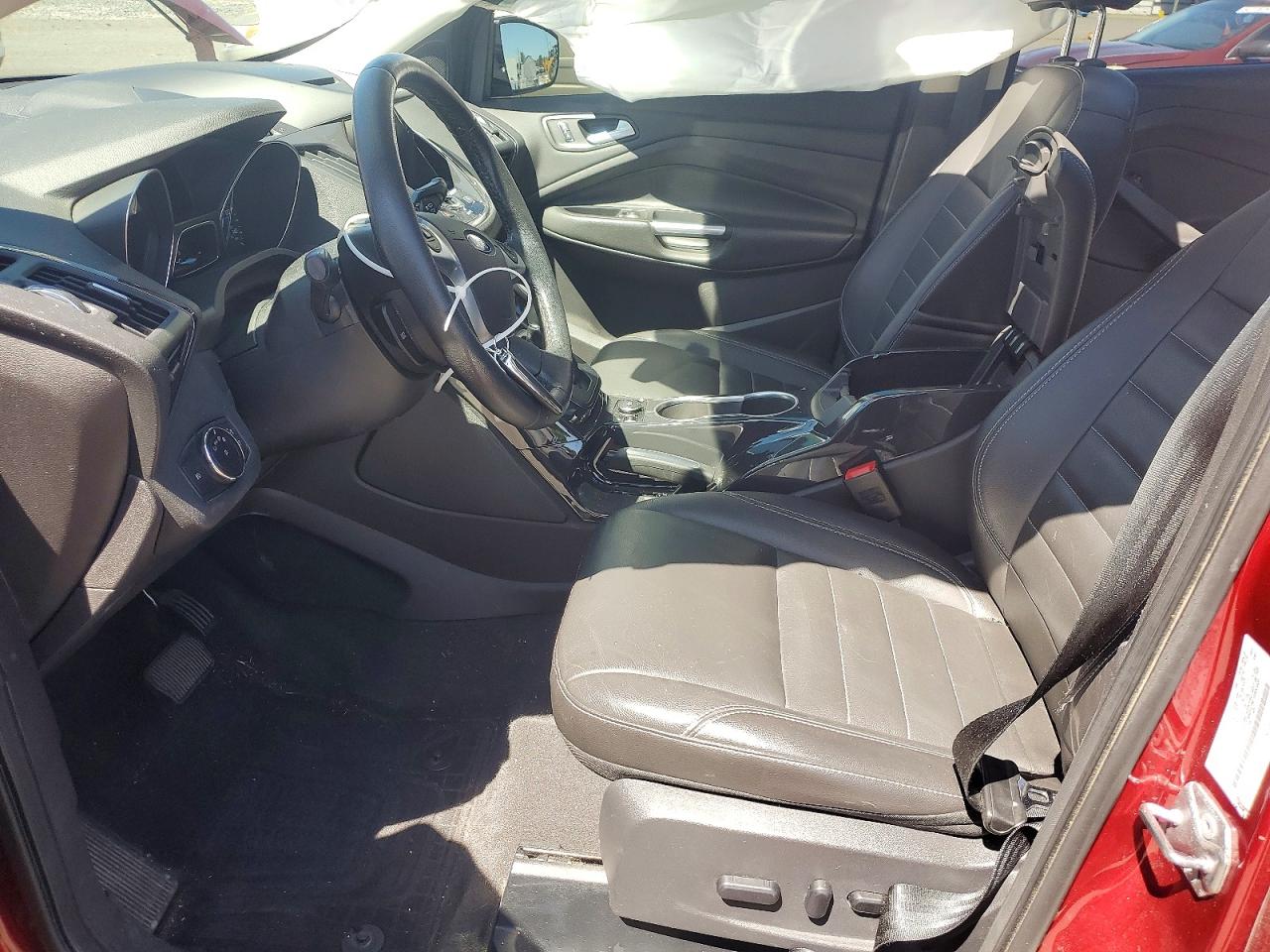 2015 Ford Escape Titanium Red vin: 1FMCU9J95FUA92755